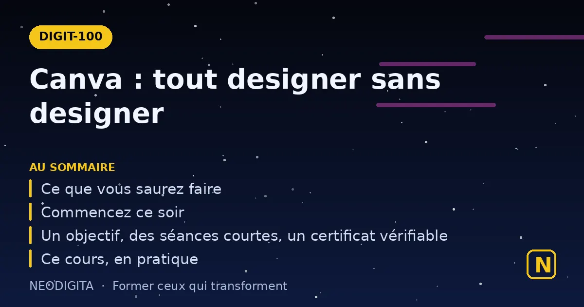Schéma : Canva : tout designer sans designer