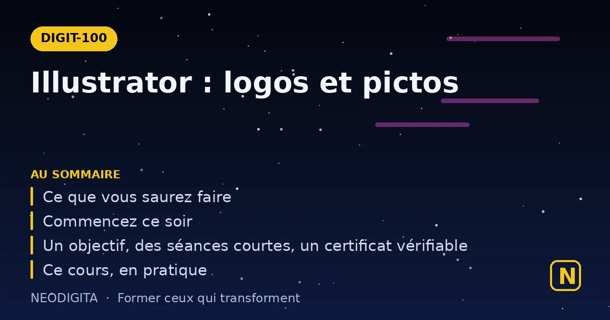 Schéma : Illustrator : logos et pictos
