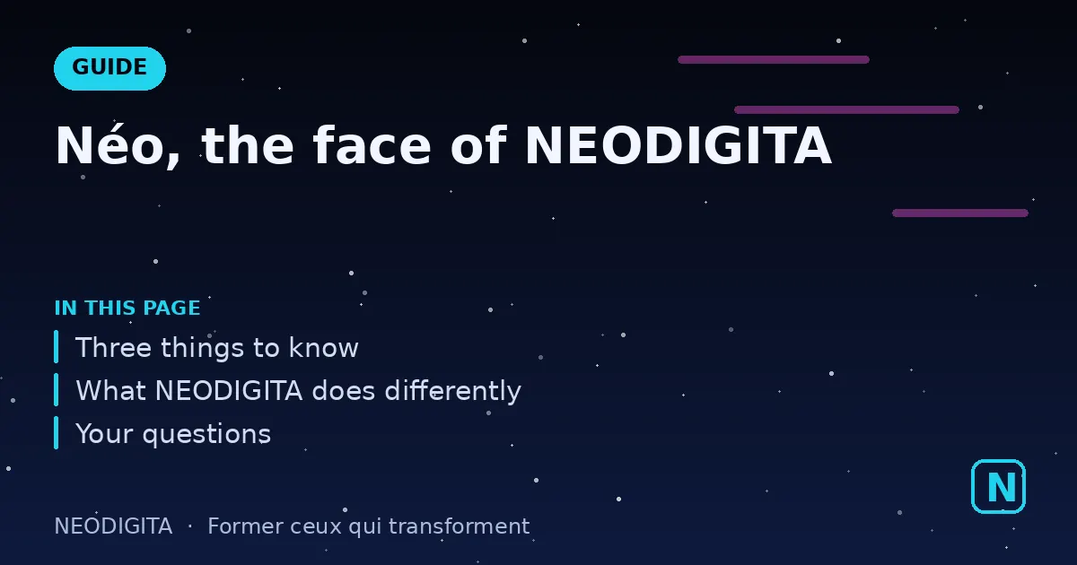 Diagram: Néo, the face of NEODIGITA