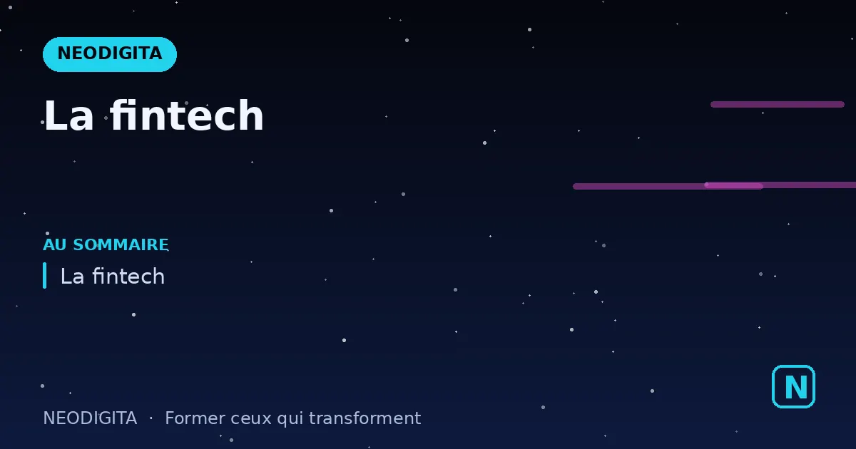 Schéma : La fintech